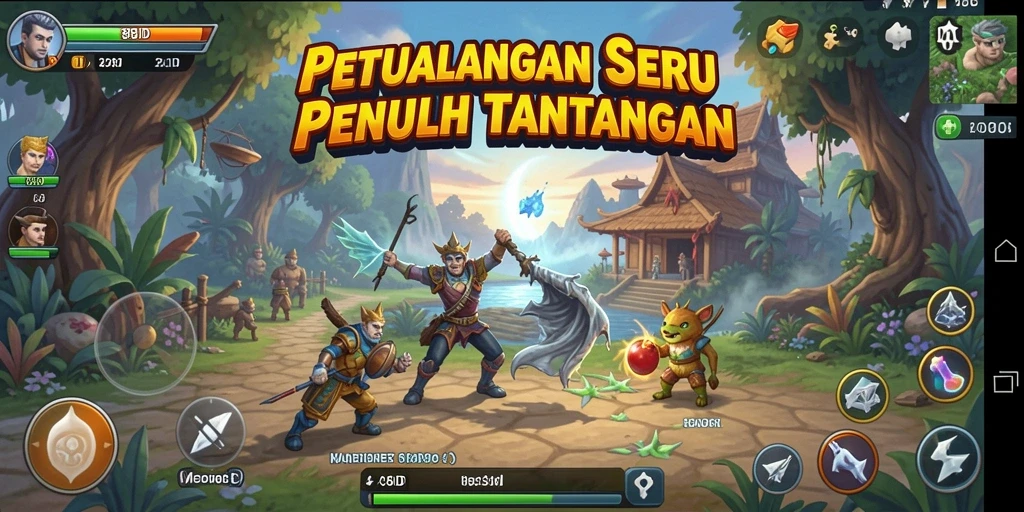Tangkap momen seru dari gameplay petualangan di 88ID.