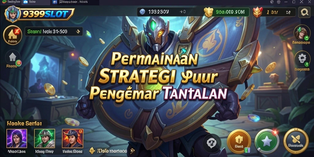 Screenshot utama menunjukkan gameplay strategi 9399SLOT yang menarik.