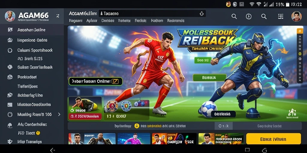 Tampilan gameplay <strong>AGAM66</strong> yang menarik dan interaktif saat taruhan berlangsung.
