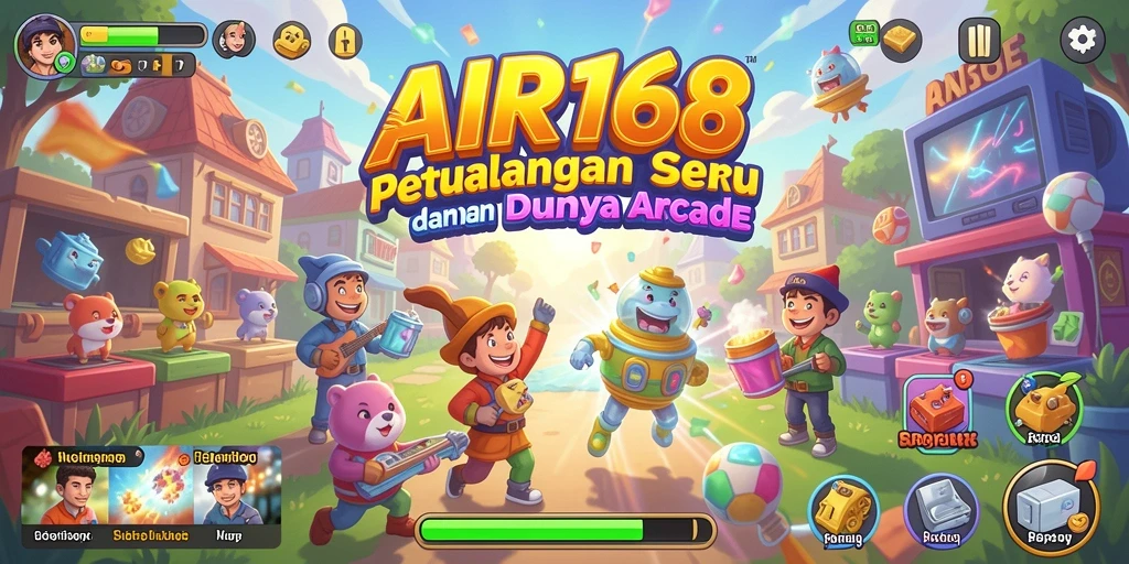 Tampilan seru gameplay AIR168 yang menantang di dunia Arcade.