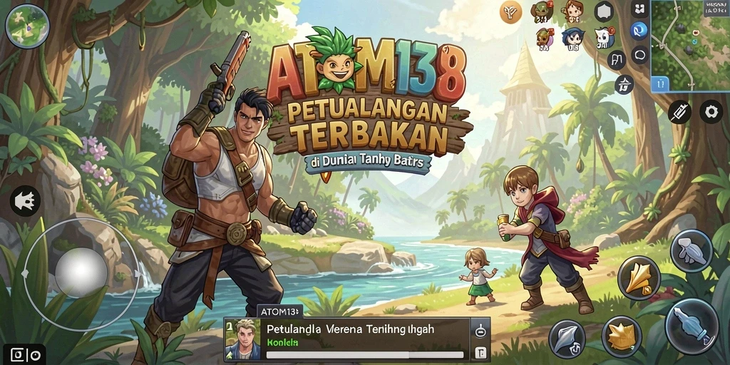 Gameplay ATOM138 yang menakjubkan dalam dunia Open World.