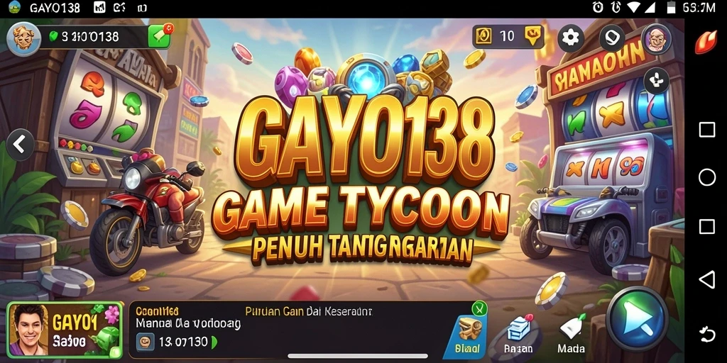GAYO138 gameplay Tycoon yang menantang dan menyenangkan.