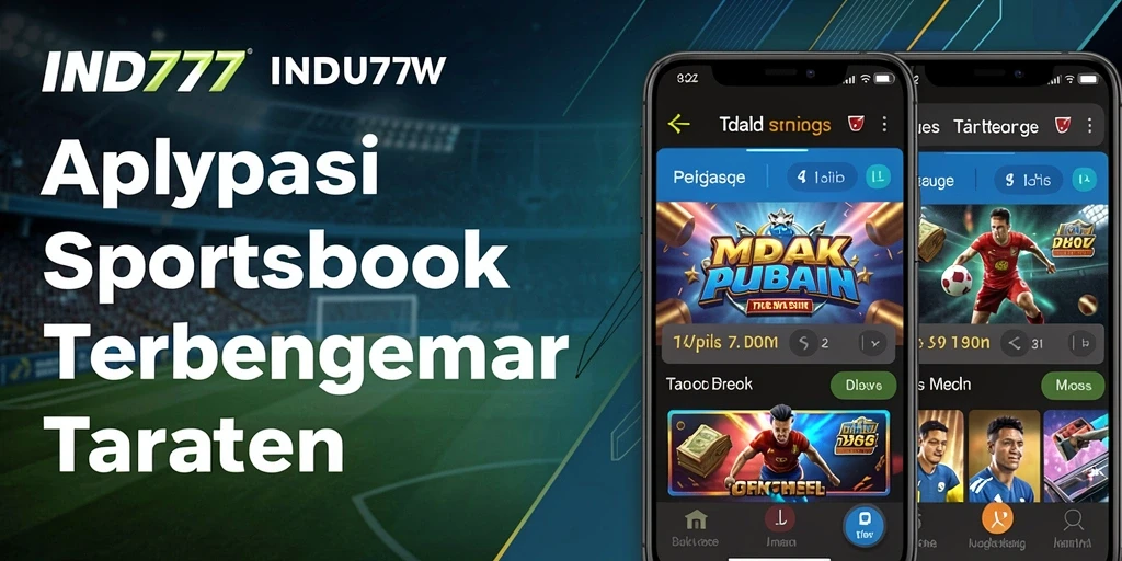 Tangkapan layar IND777 memperlihatkan antarmuka taruhan yang sederhana dan menarik.