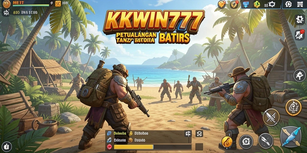 Gambaran menakjubkan dari gameplay Open World KKWIN777.