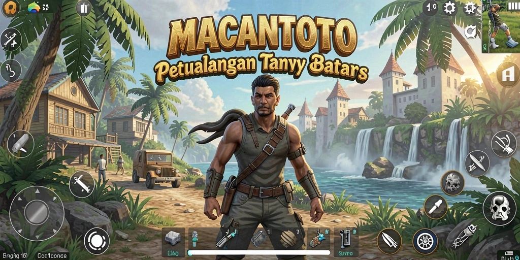 Gameplay Open World yang mendebarkan dalam MACANTOTO.