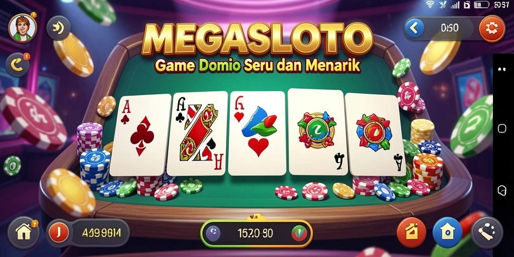 Gameplay seru MEGASLOTO yang menampilkan pemain dalam aksi.
