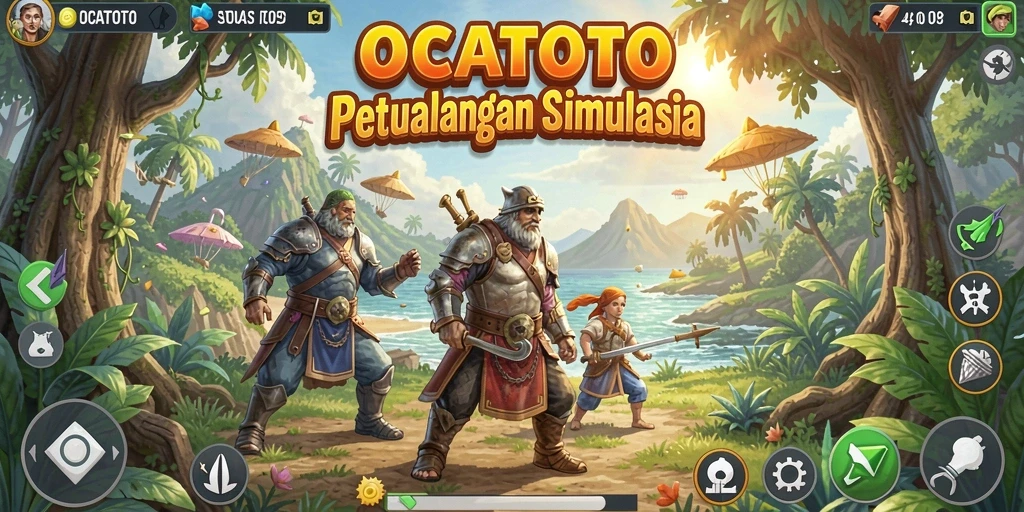 Gameplay OCATOTO yang menarik dan penuh tantangan.