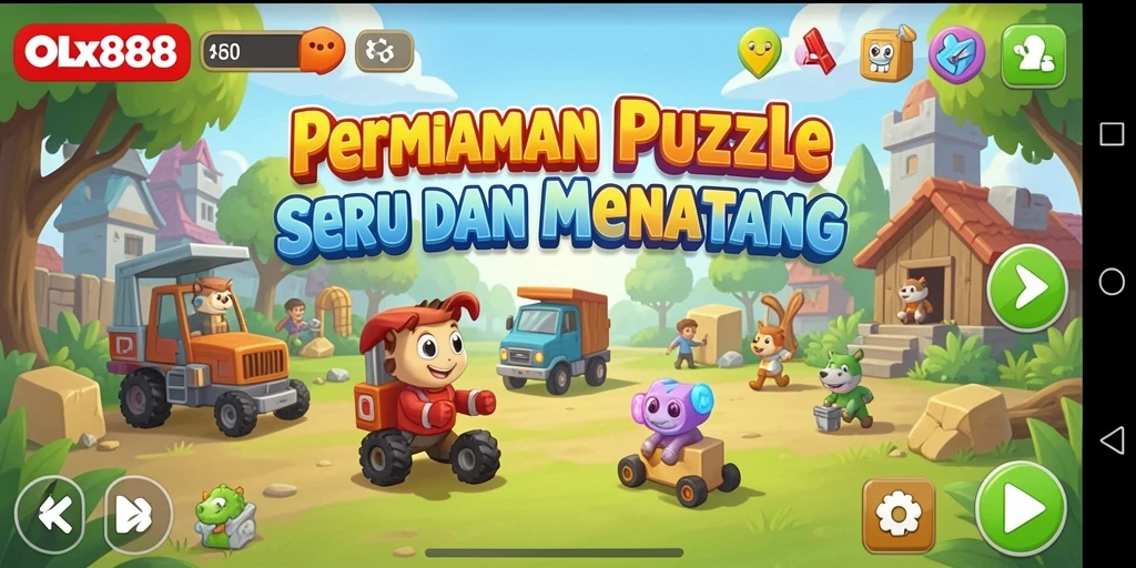 Tampilan gameplay OLX888 yang seru dan penuh tantangan.