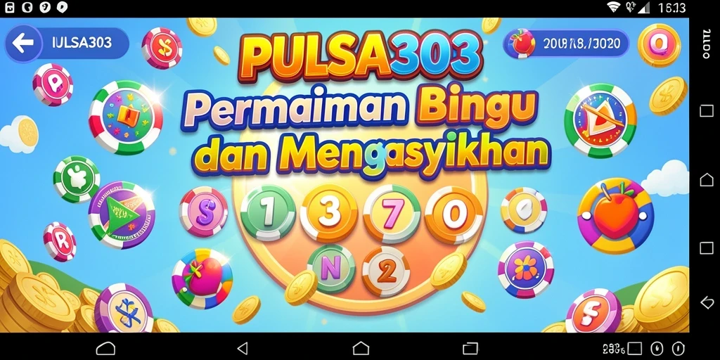 Tampilan menarik dari gameplay Bingo di PULSA303.