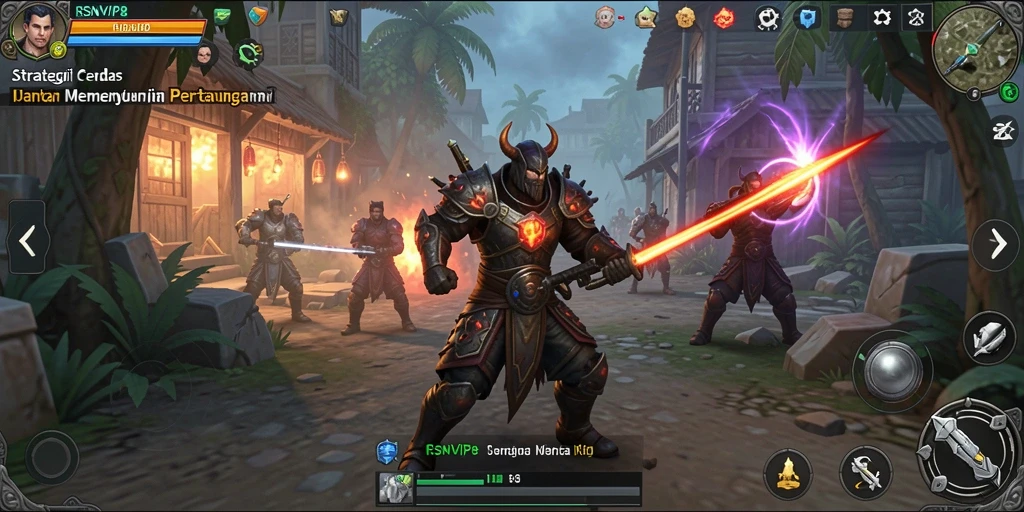 Gameplay RSNVIP8 yang mendebarkan dengan strategi mendalam.