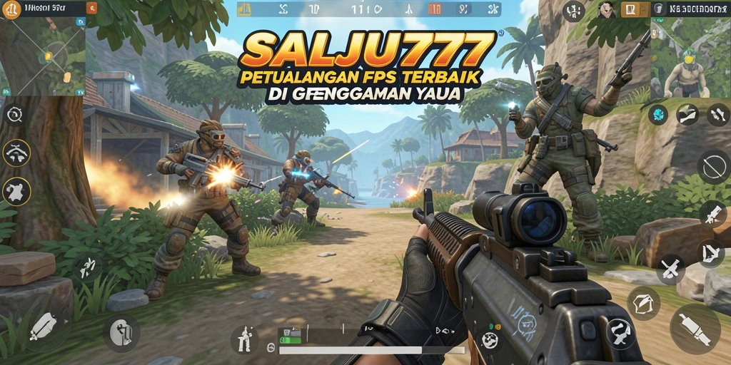 Tampilan gameplay menegangkan dengan aksi tembak-menembak yang seru.