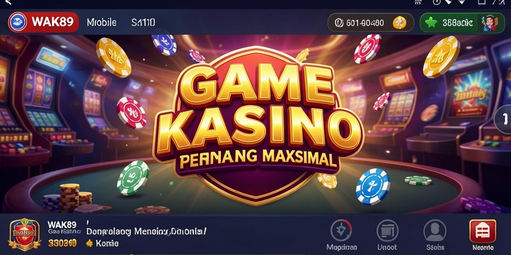 Gameplay mendebarkan WAK89 dalam suasana Kasino yang nyata.